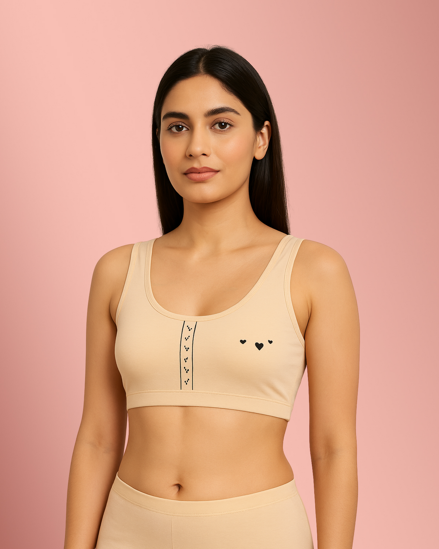 Smiley Cotton Blouse