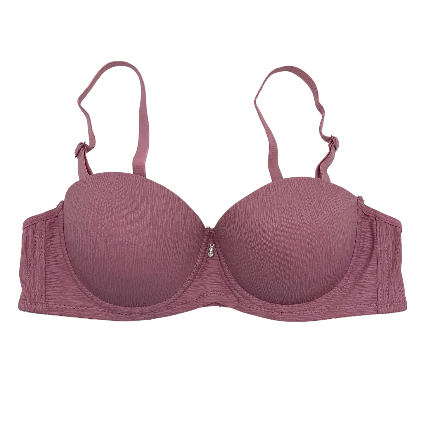 Textured Push Up Bra