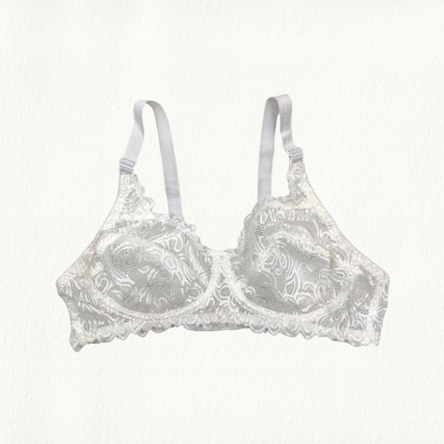 Full Net Half-Cup Bra