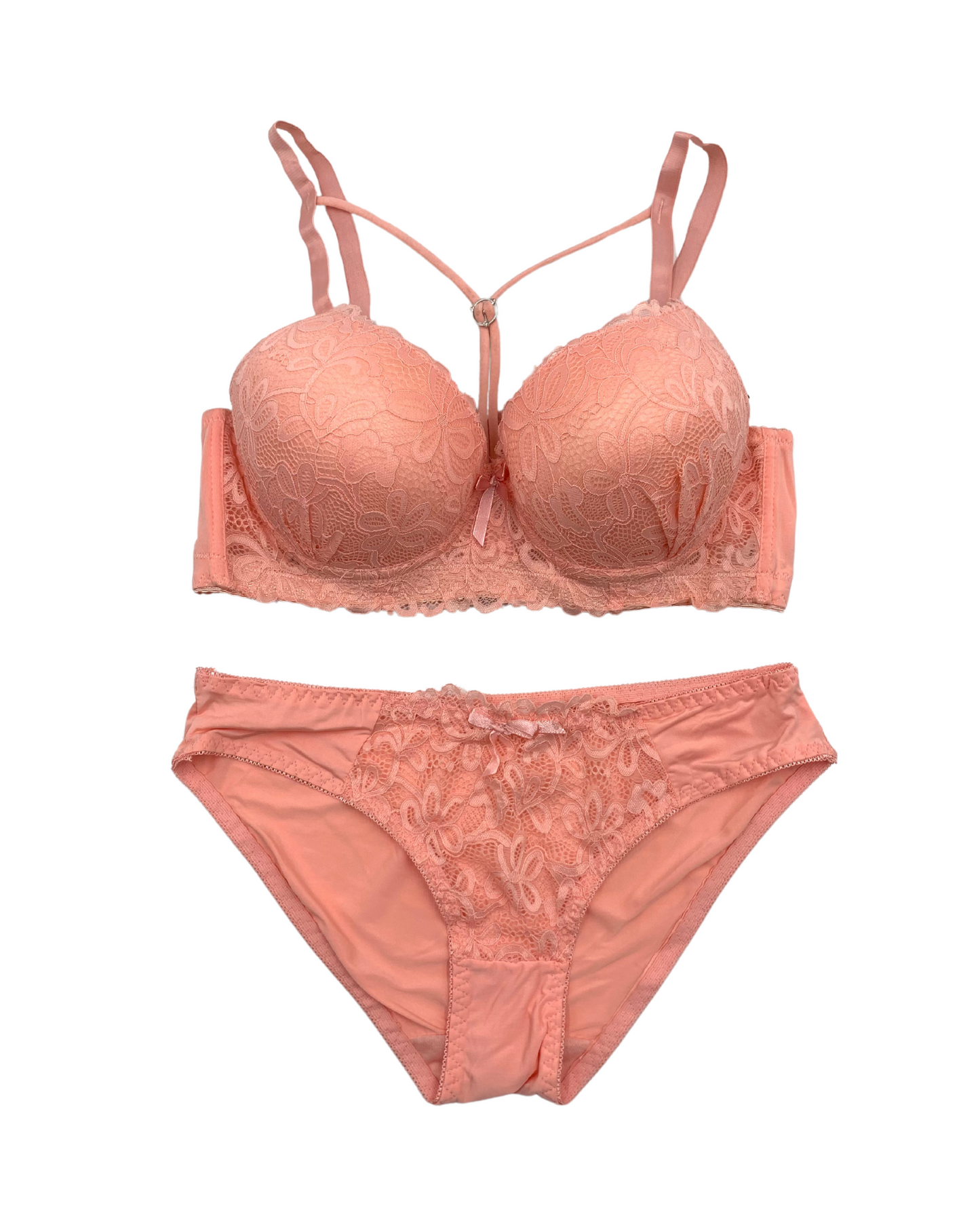 Embroidered Bra & Pantie Set
