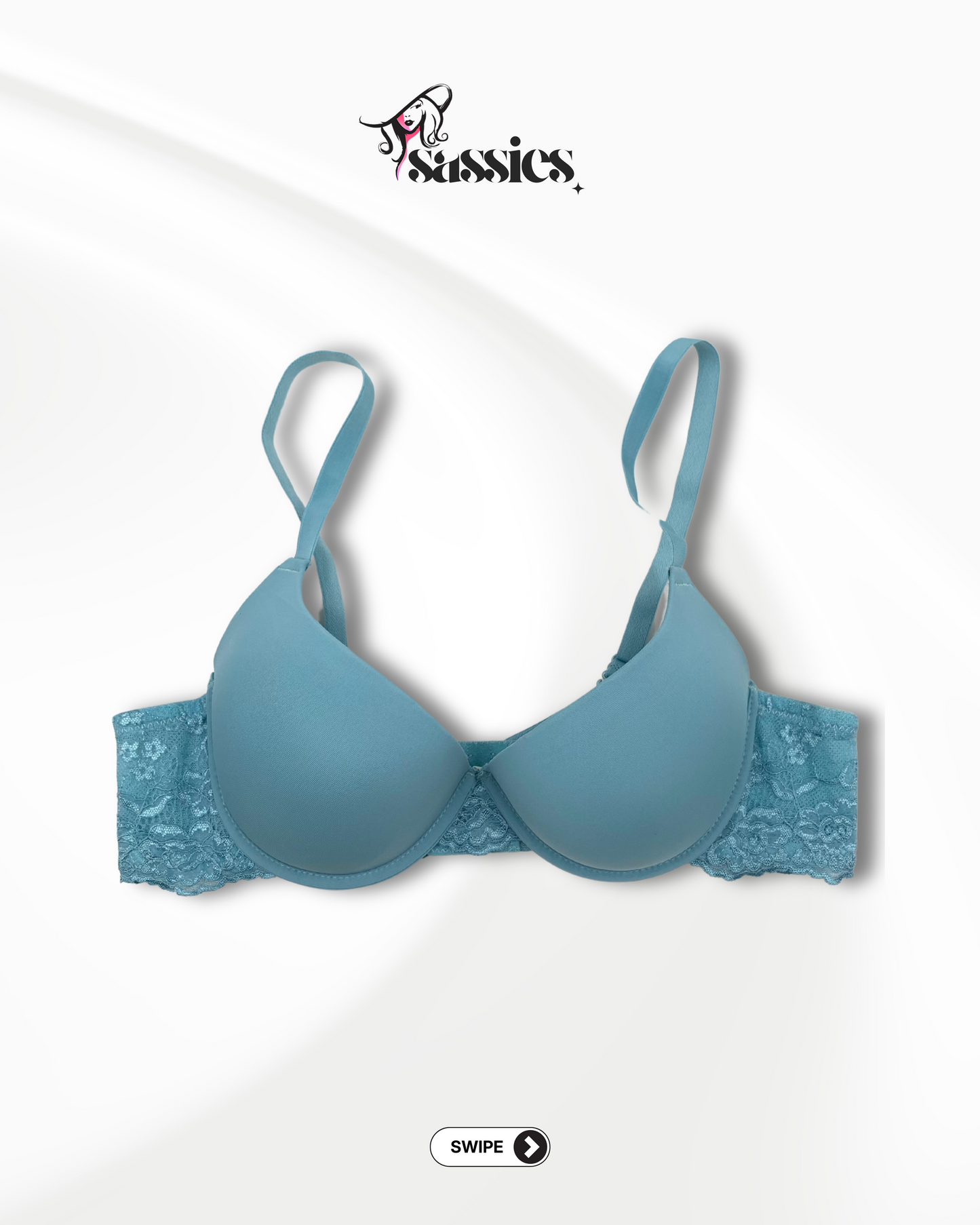 Quarter Shape Laced Bra