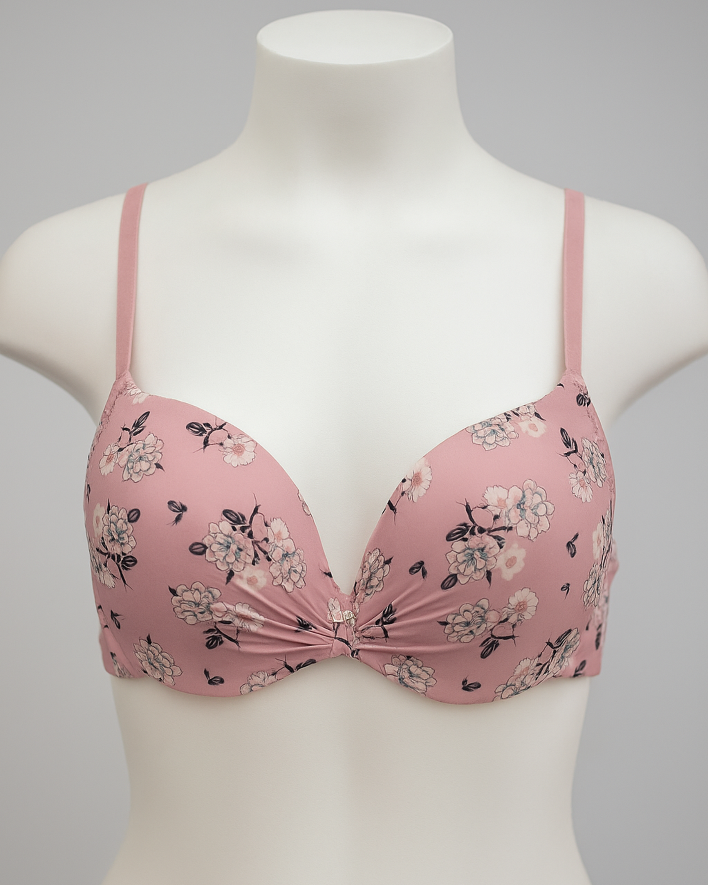 Blossom Charm Printed Floral Ring Bra