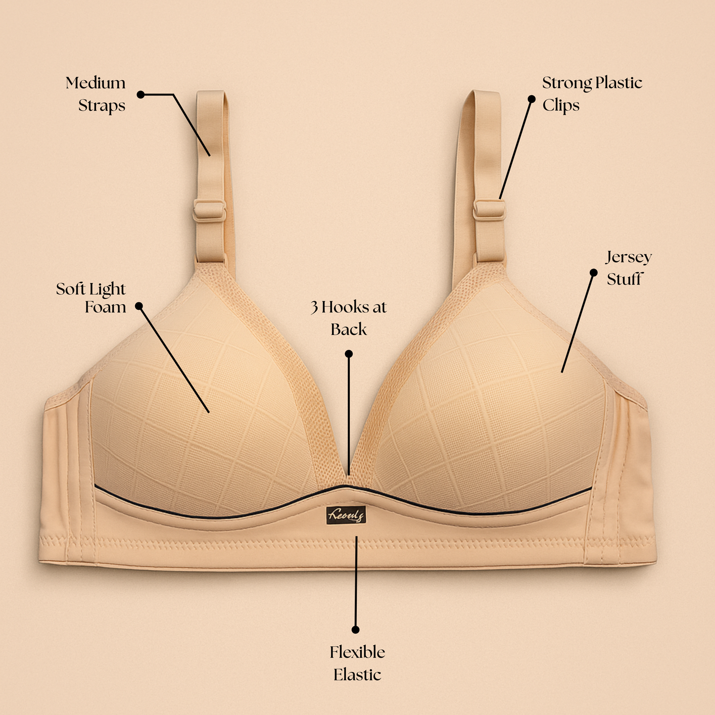 Soft Foam Summer Bra
