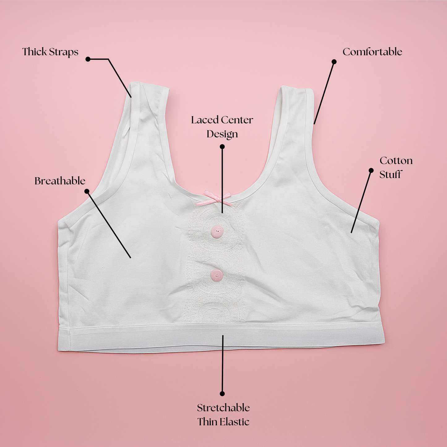 Teen Cotton Comfort Bralette