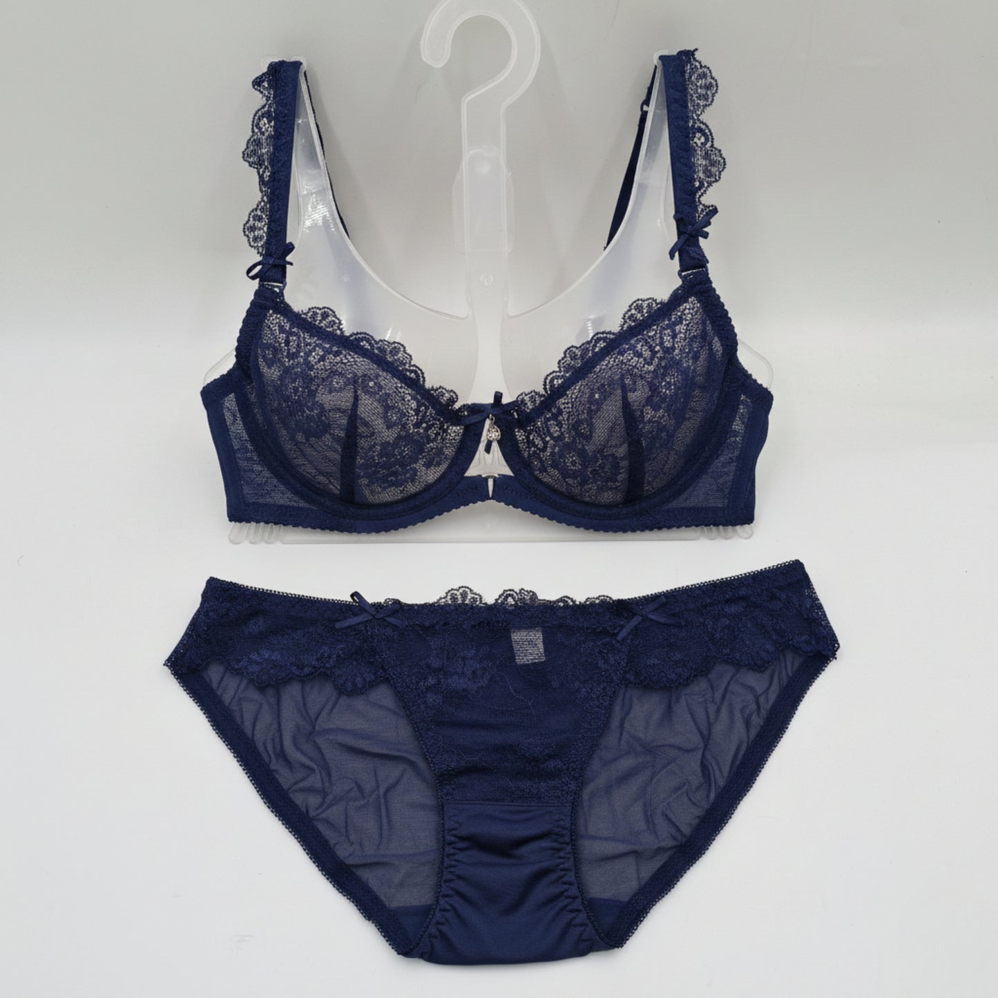 Scarlet Lace Ring Bra & Panty Set
