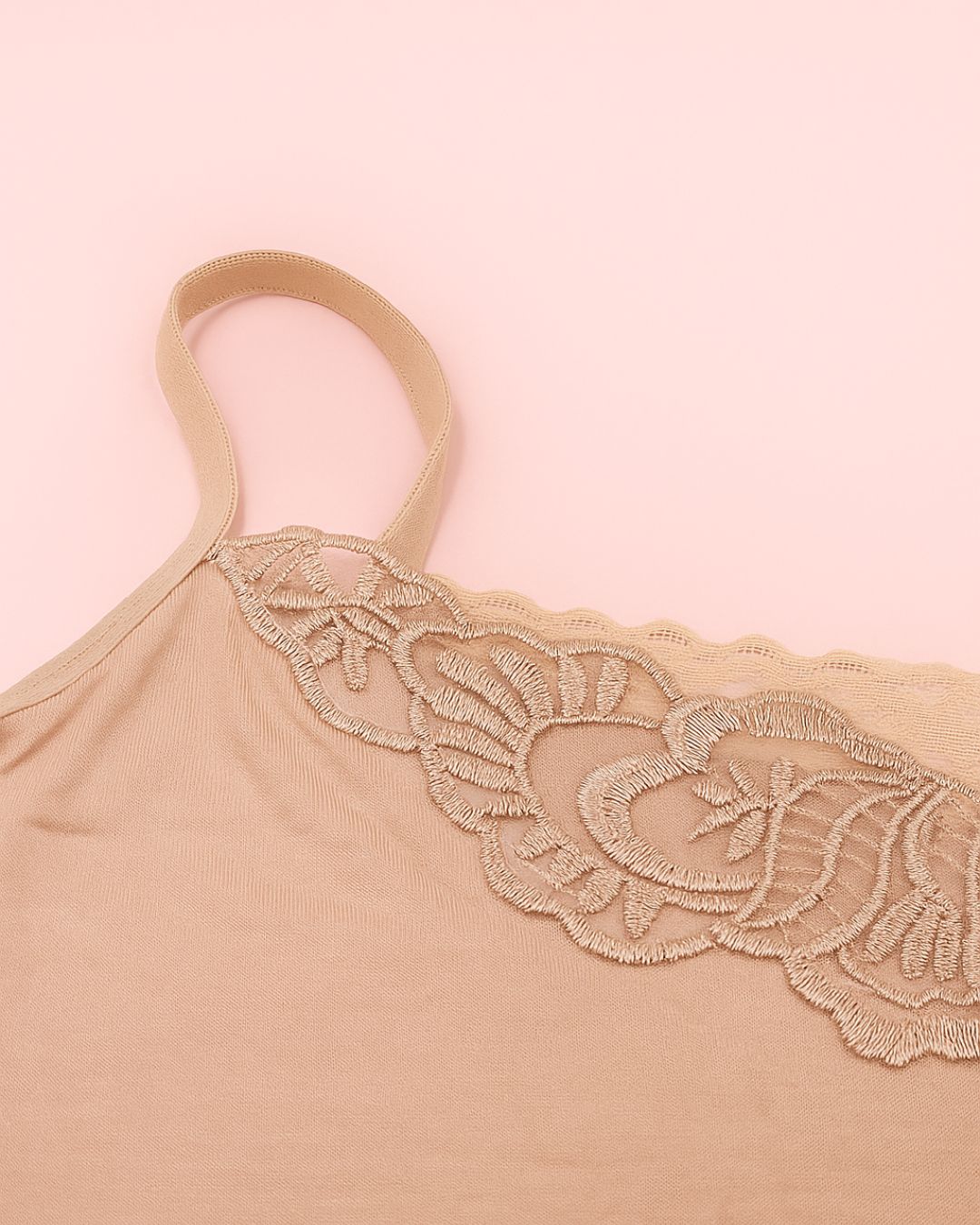 Embroidered Lace Stretchable Camisole