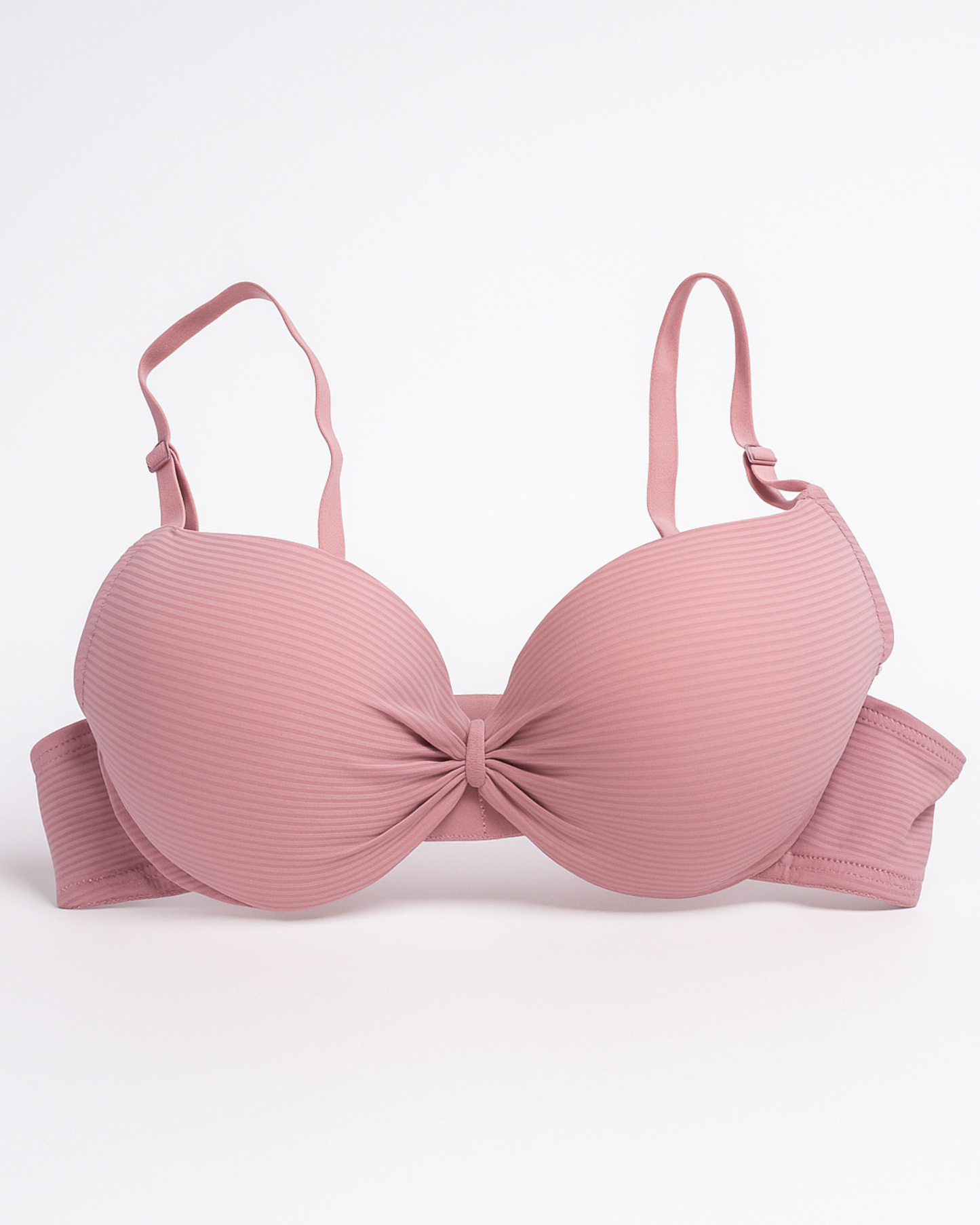 Knot-Front Ring Bra