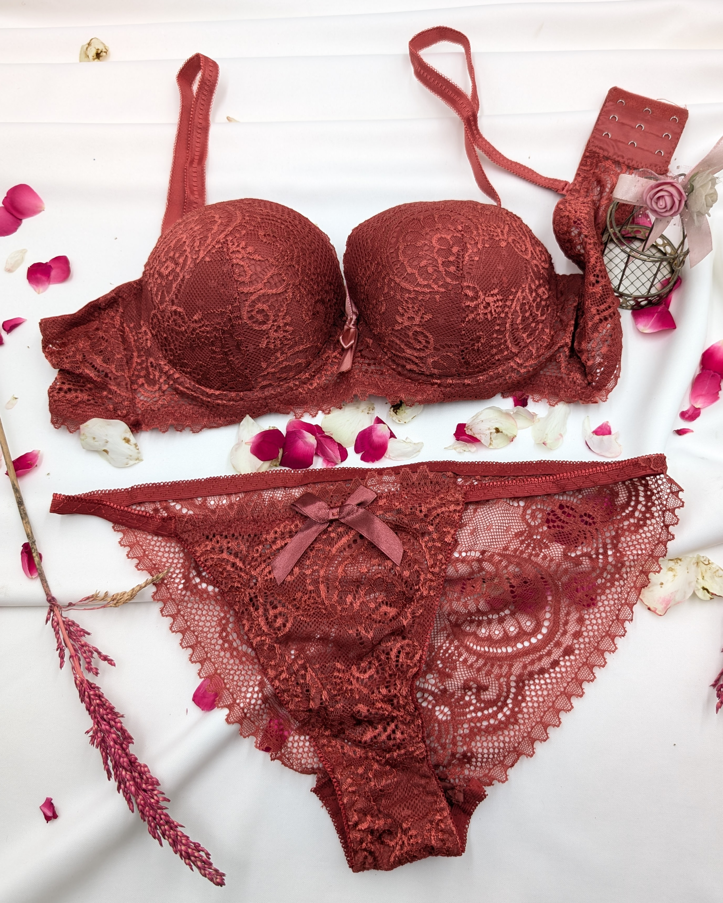 Lace Sheer Lingerie Set