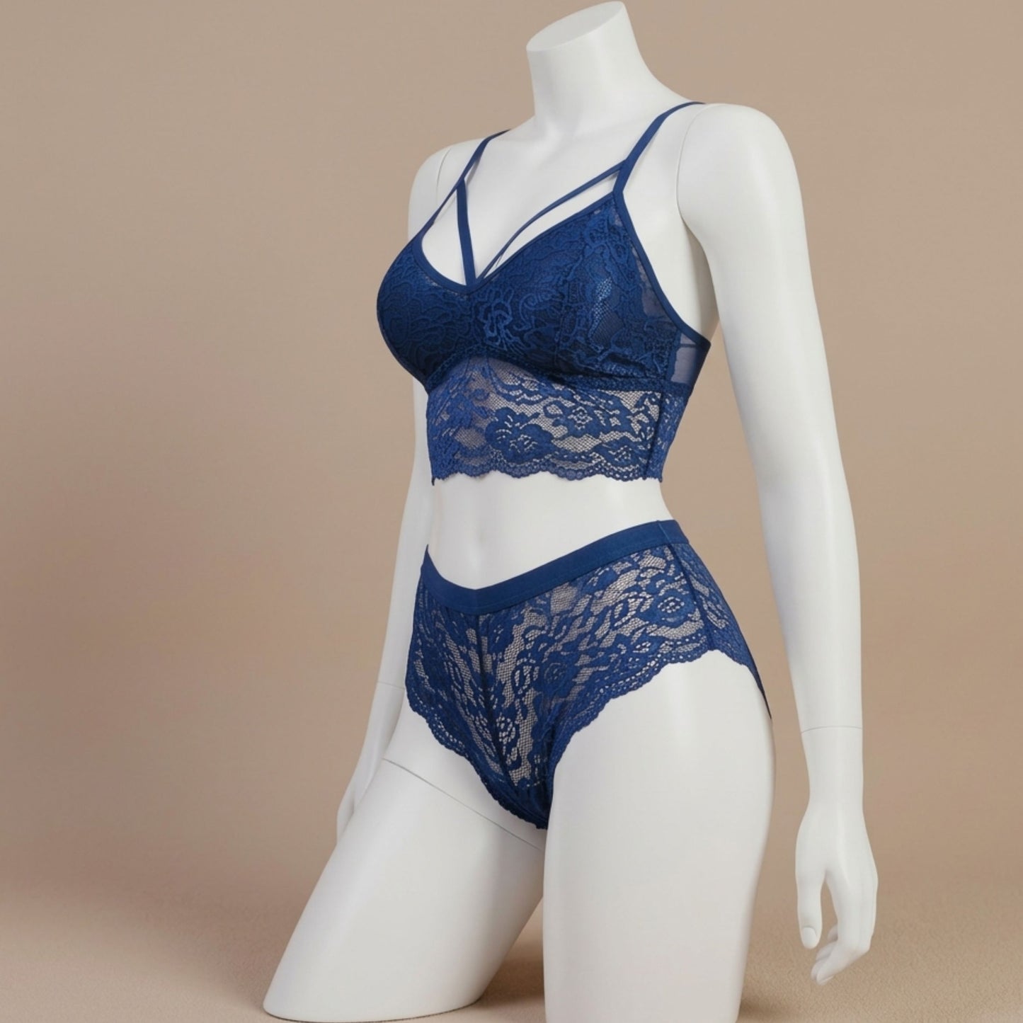 Luxe Sheer 3-Piece Nightwear Set