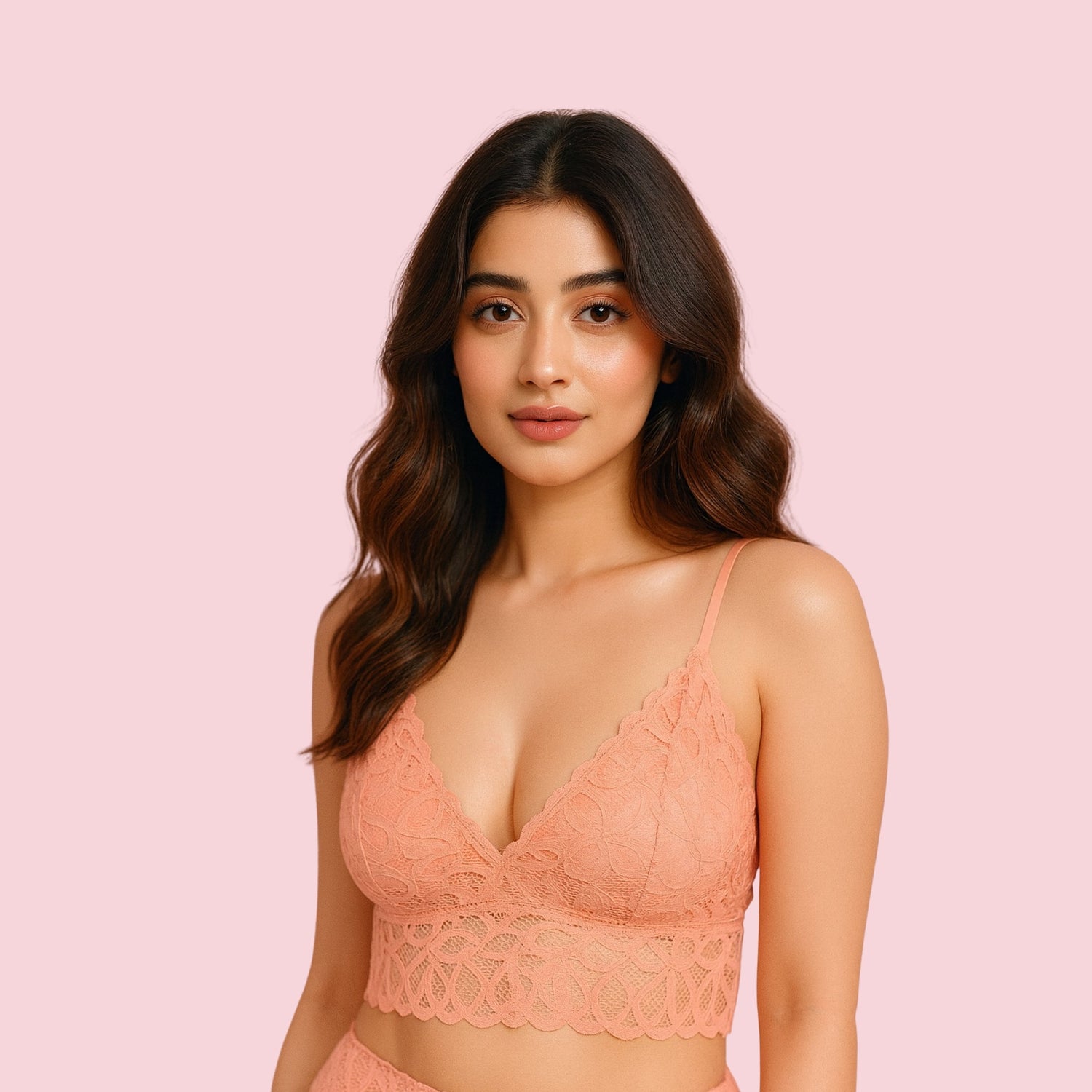 Padded Net Bralette