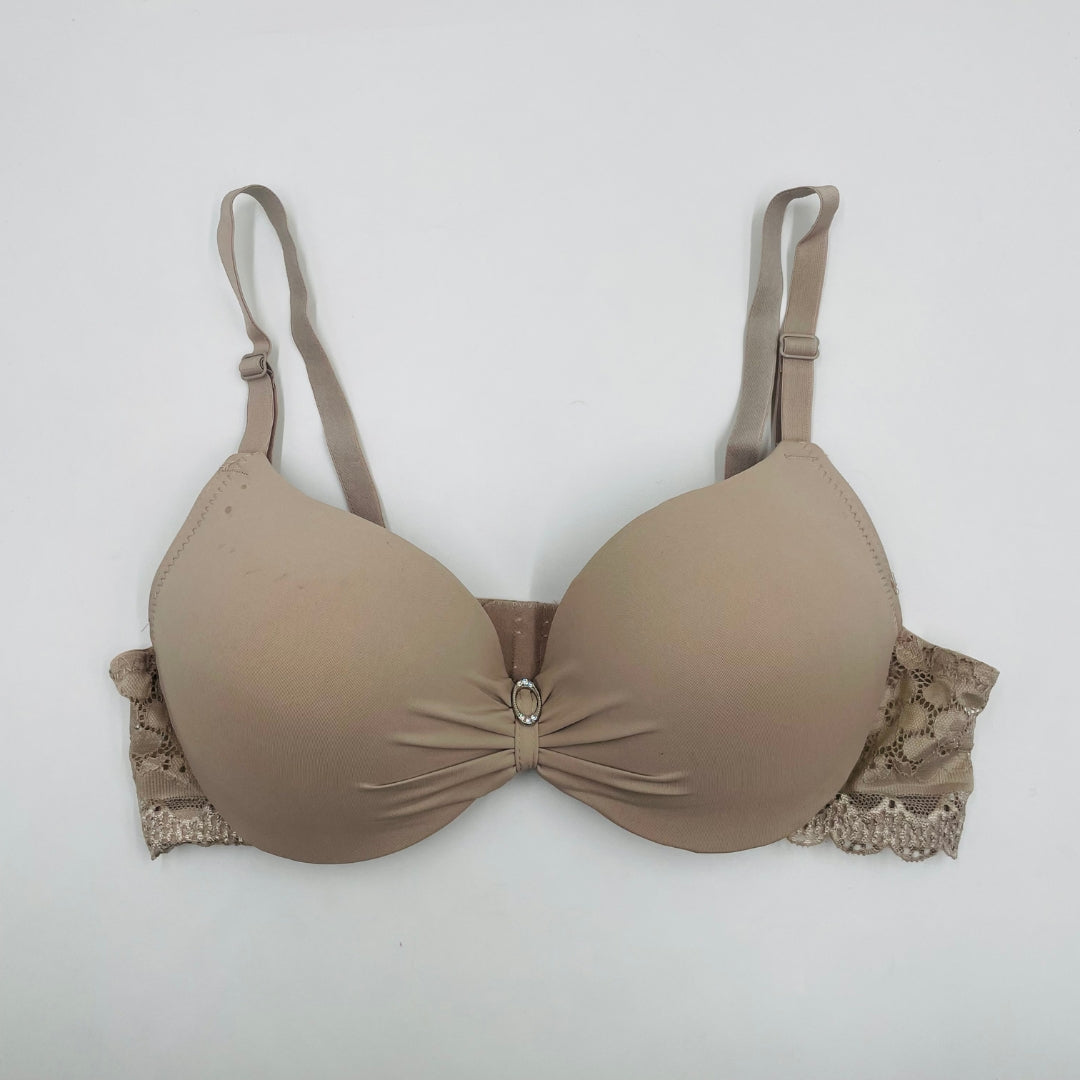Front Buckle Padded Bra
