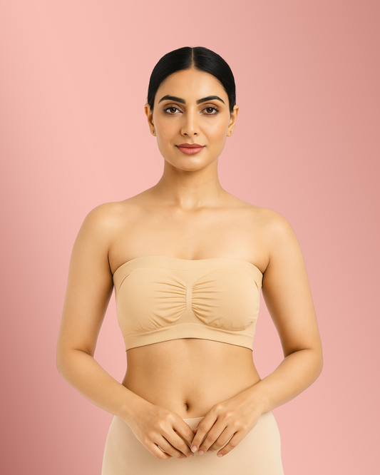 Strapless Tube Top Blouse