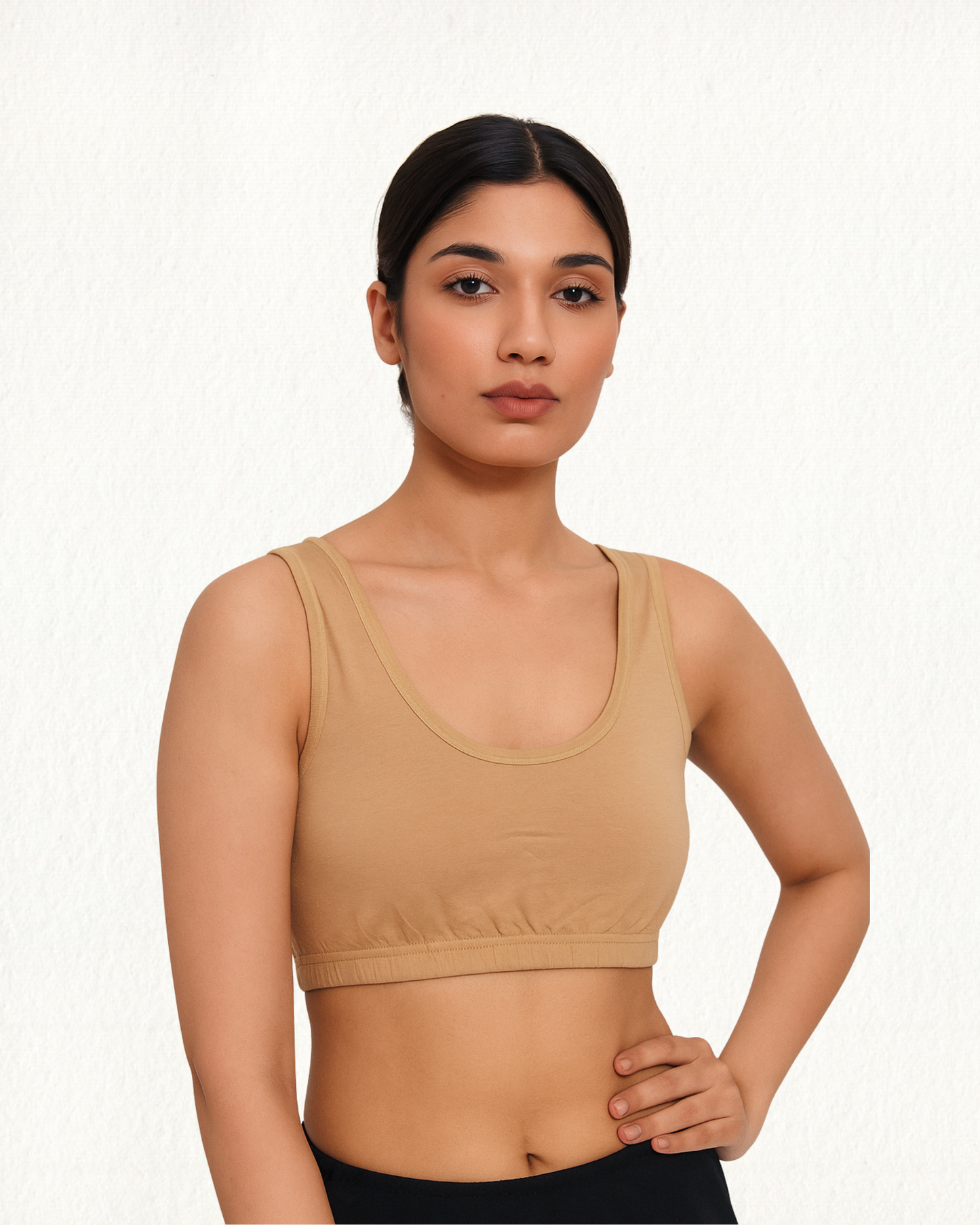 Everyday Cotton Comfort Blouse