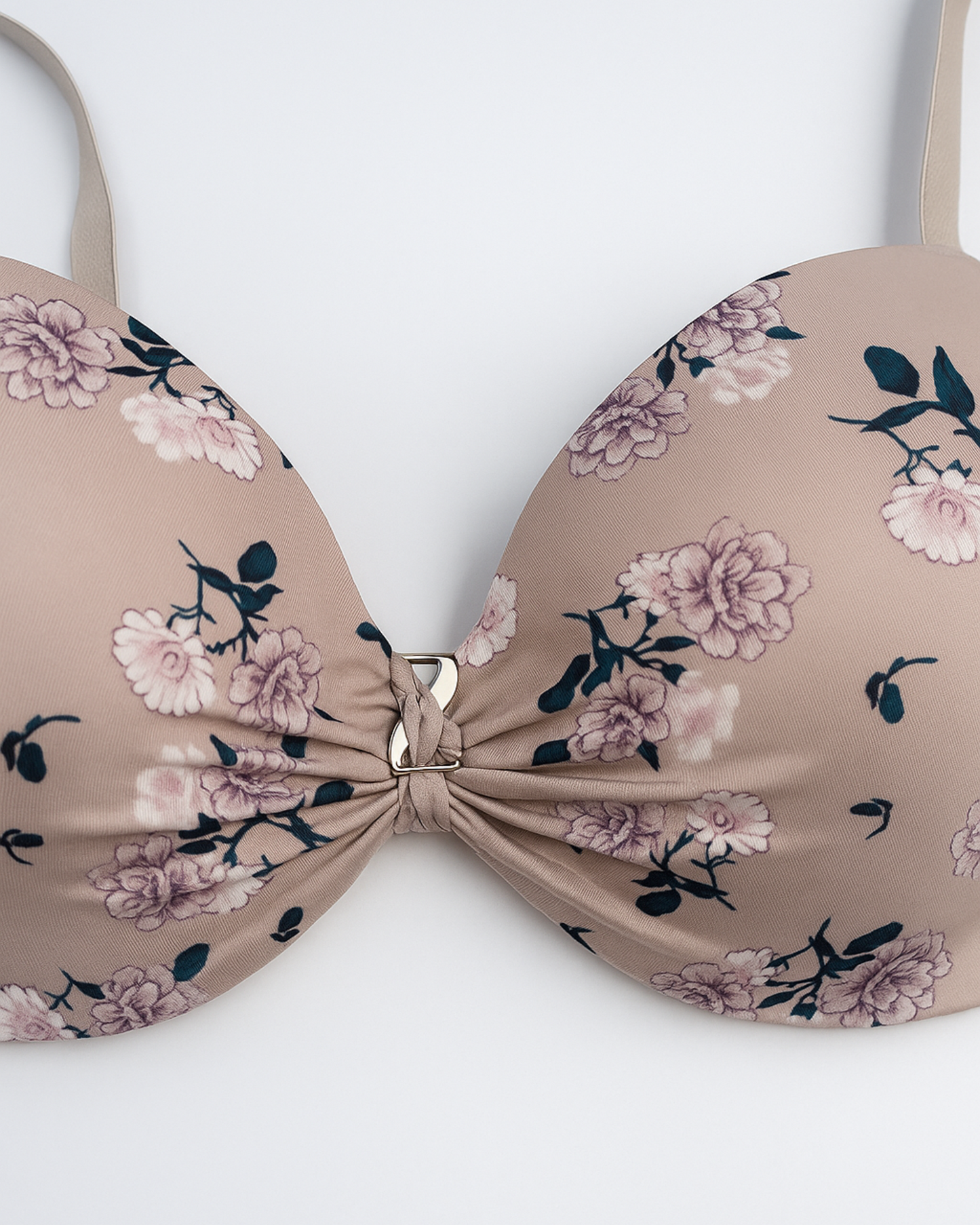 Blossom Charm Printed Floral Ring Bra