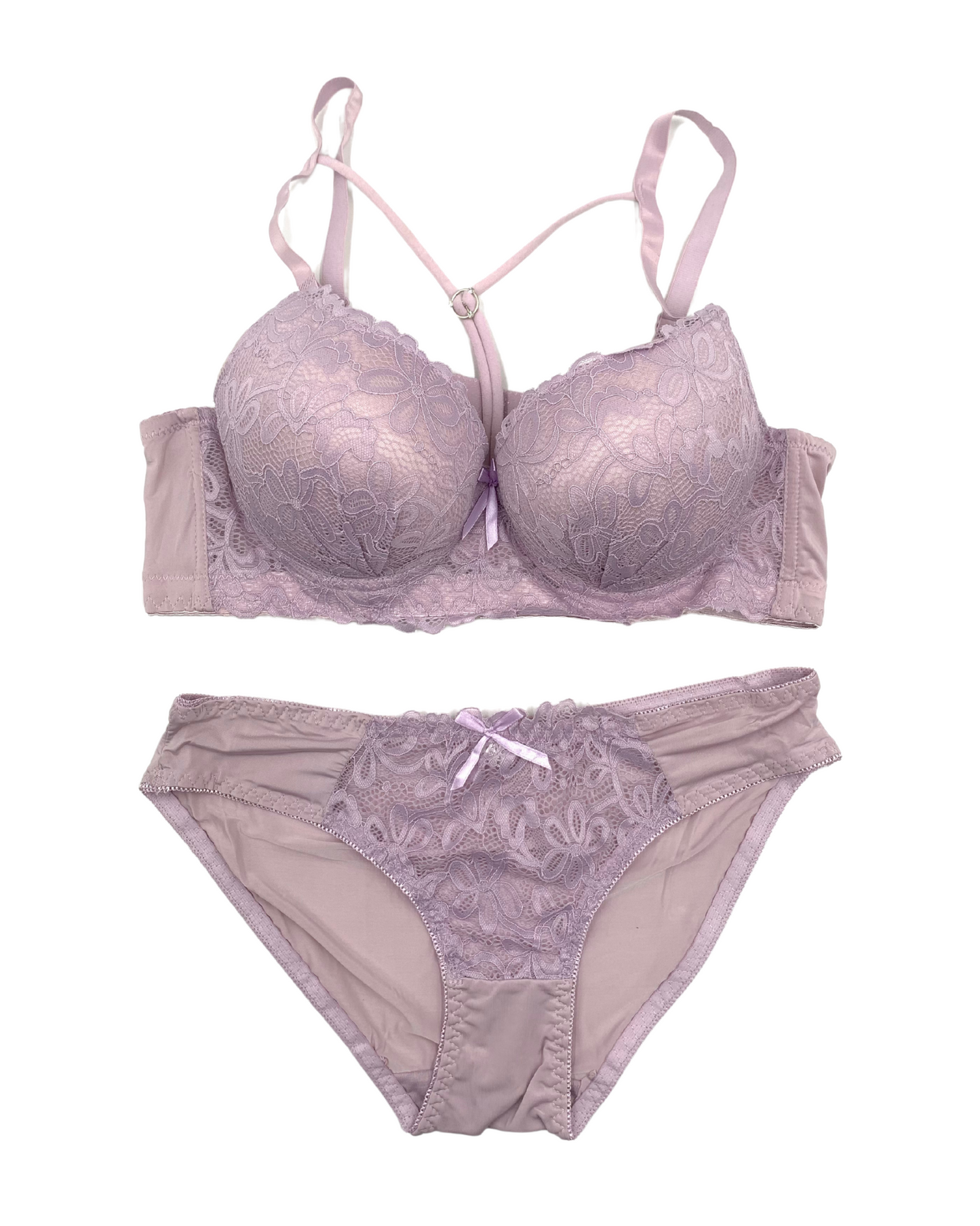 Embroidered Bra & Pantie Set