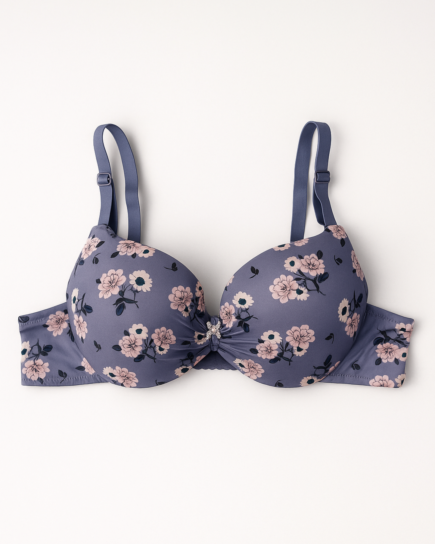 Blossom Charm Printed Floral Ring Bra