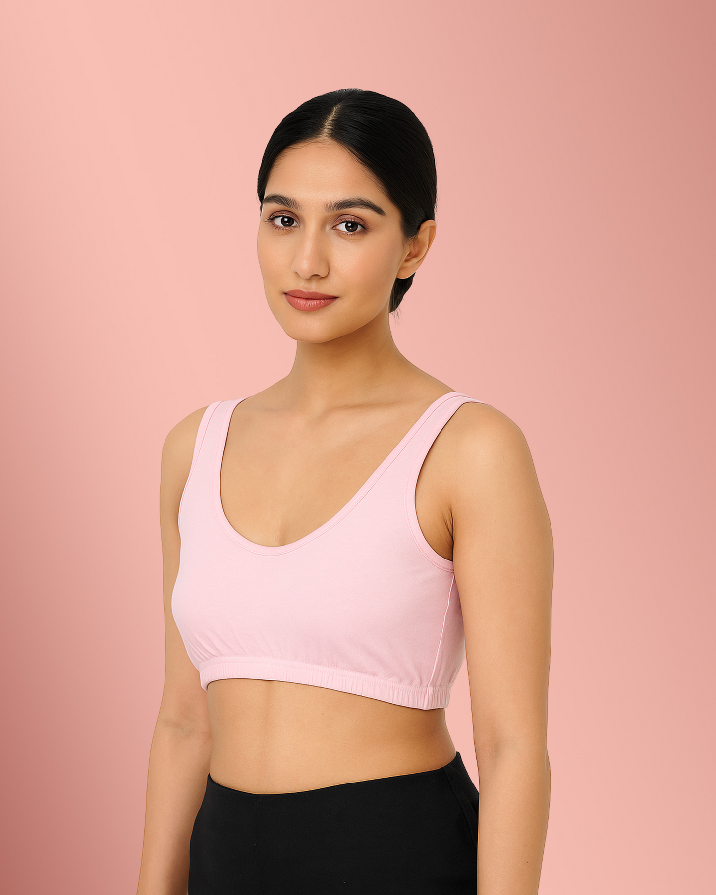 Everyday Cotton Comfort Blouse