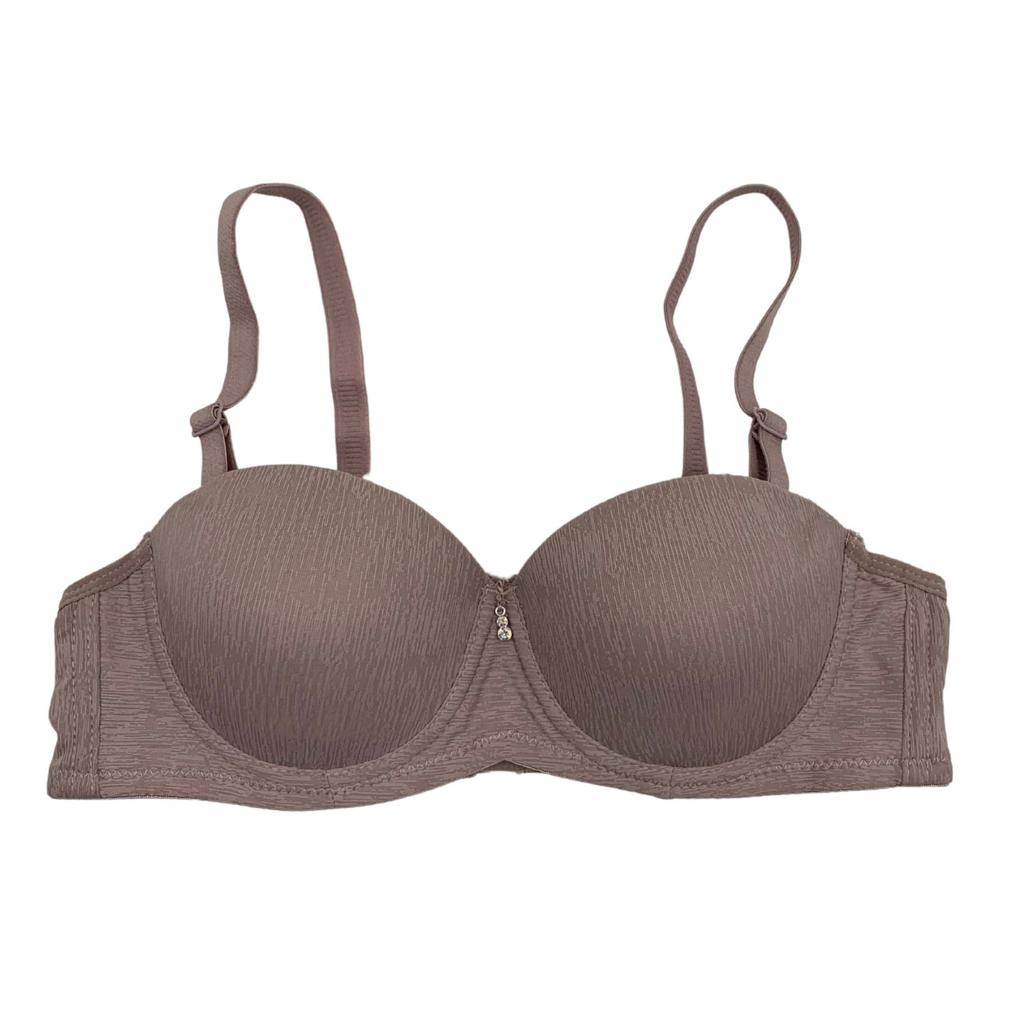 Textured Push Up Bra