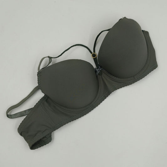 Ring Detail Padded Bra