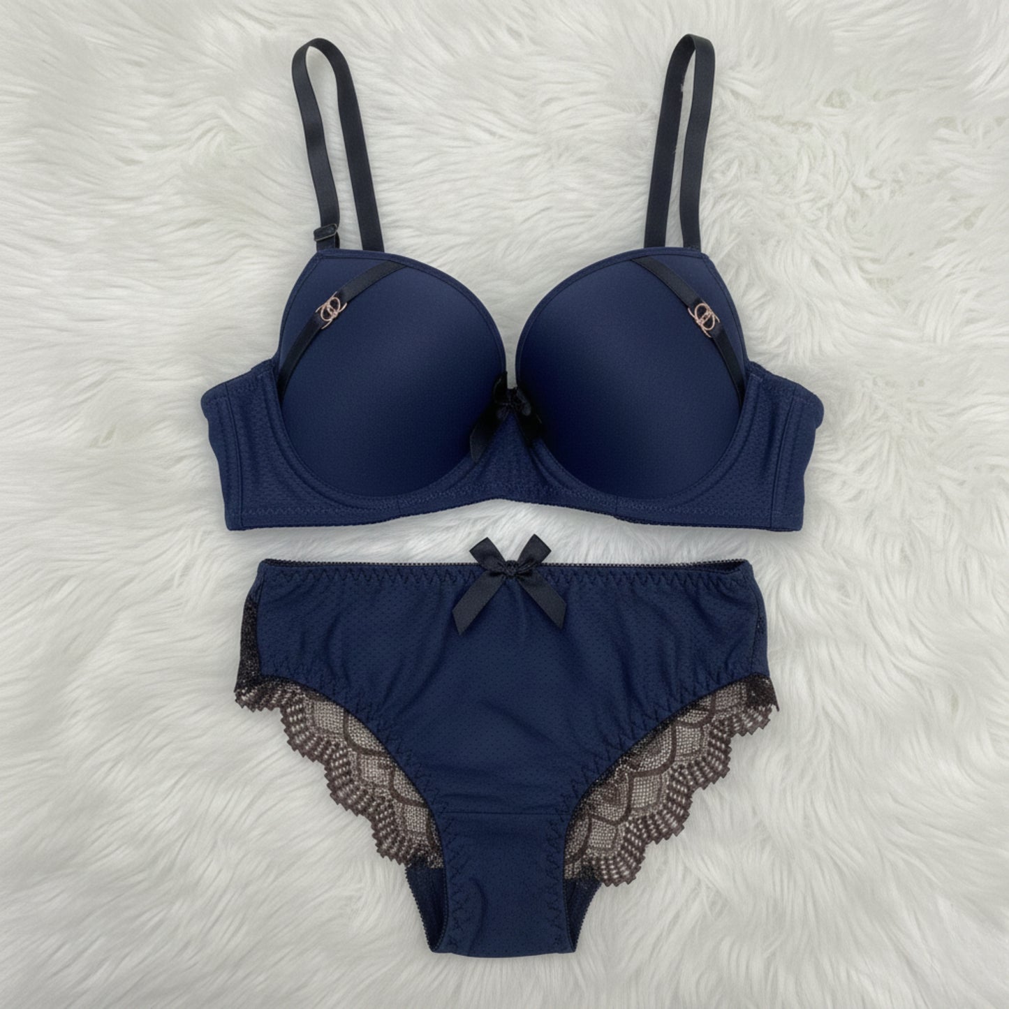 Double Padded Lace Bra & Panty Set