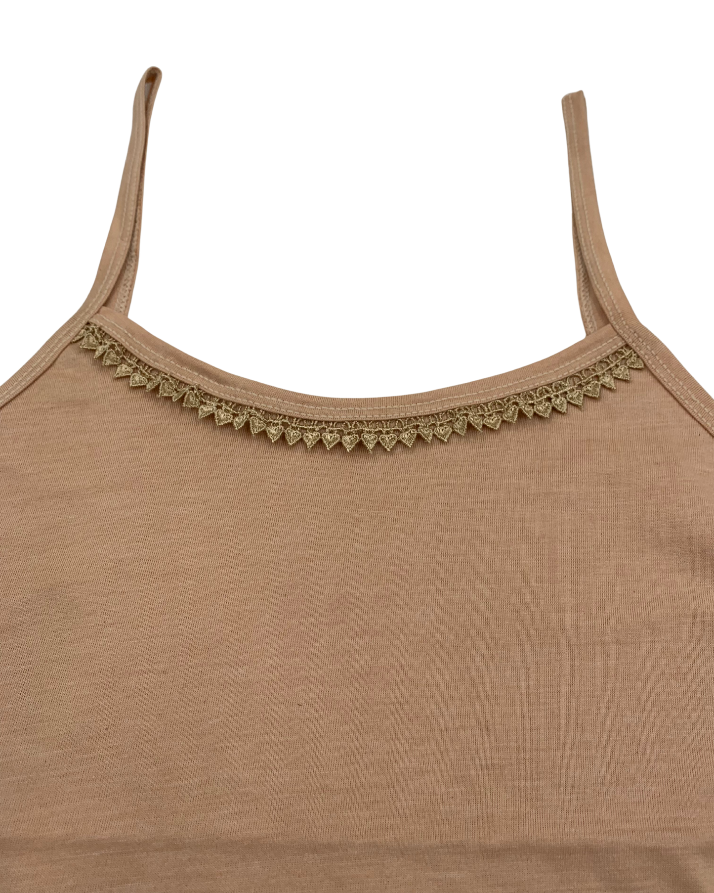 Soft Lace Neck Cotton Camisole