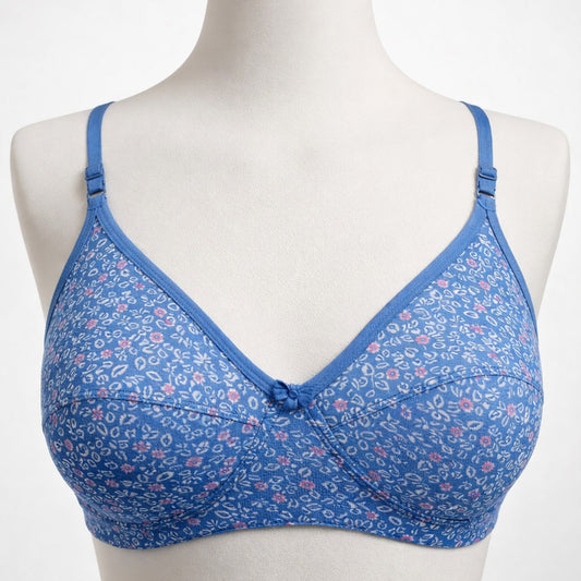 Floral Print Indian Bra