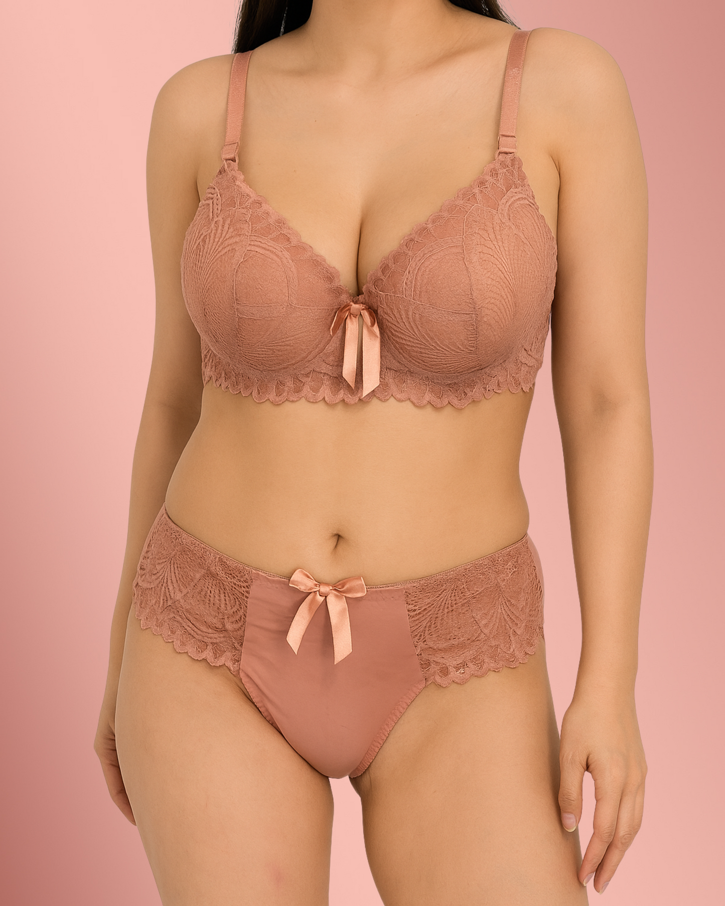 Laced Bra & Pantie Set