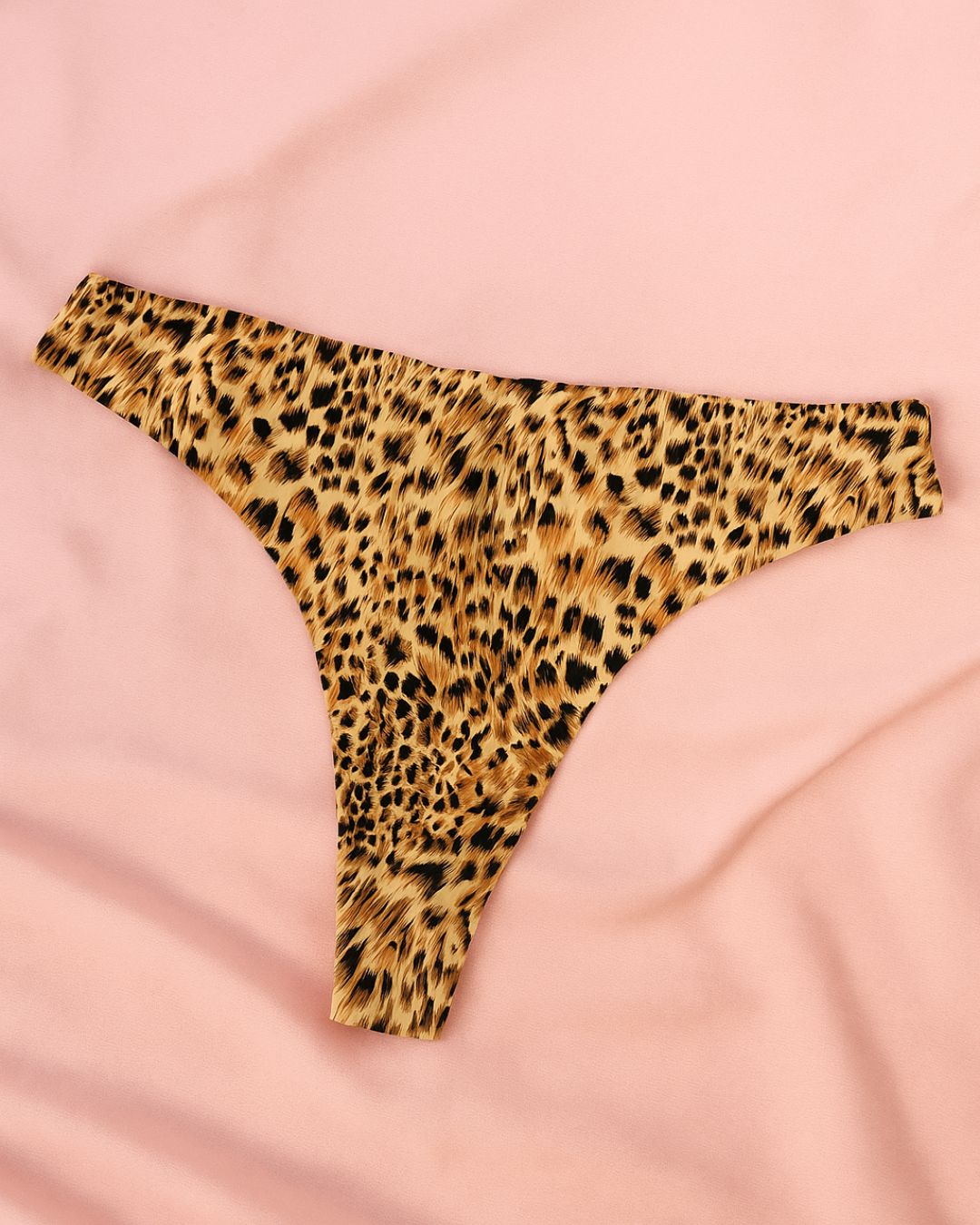 Cheetah Print Butter-Soft Thong