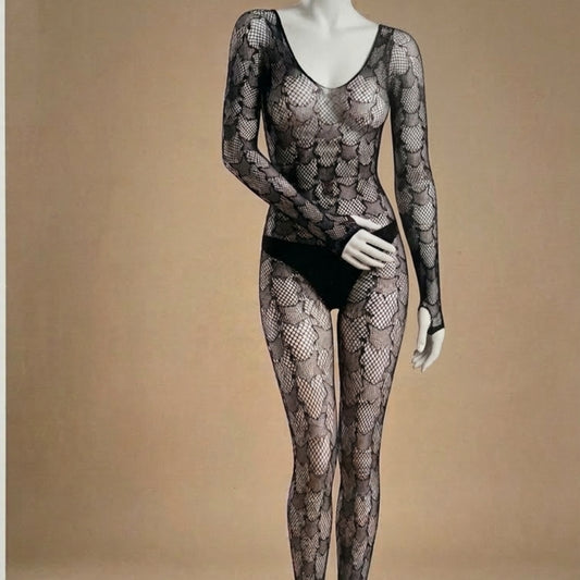 Star-Lace Body Stocking