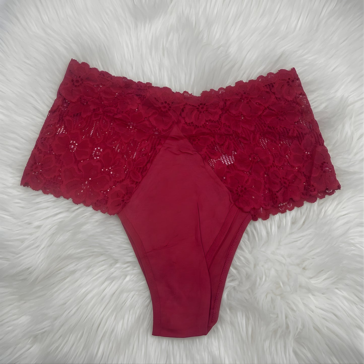Floral Lace Mid-Rise Briefs – Soft Stretch