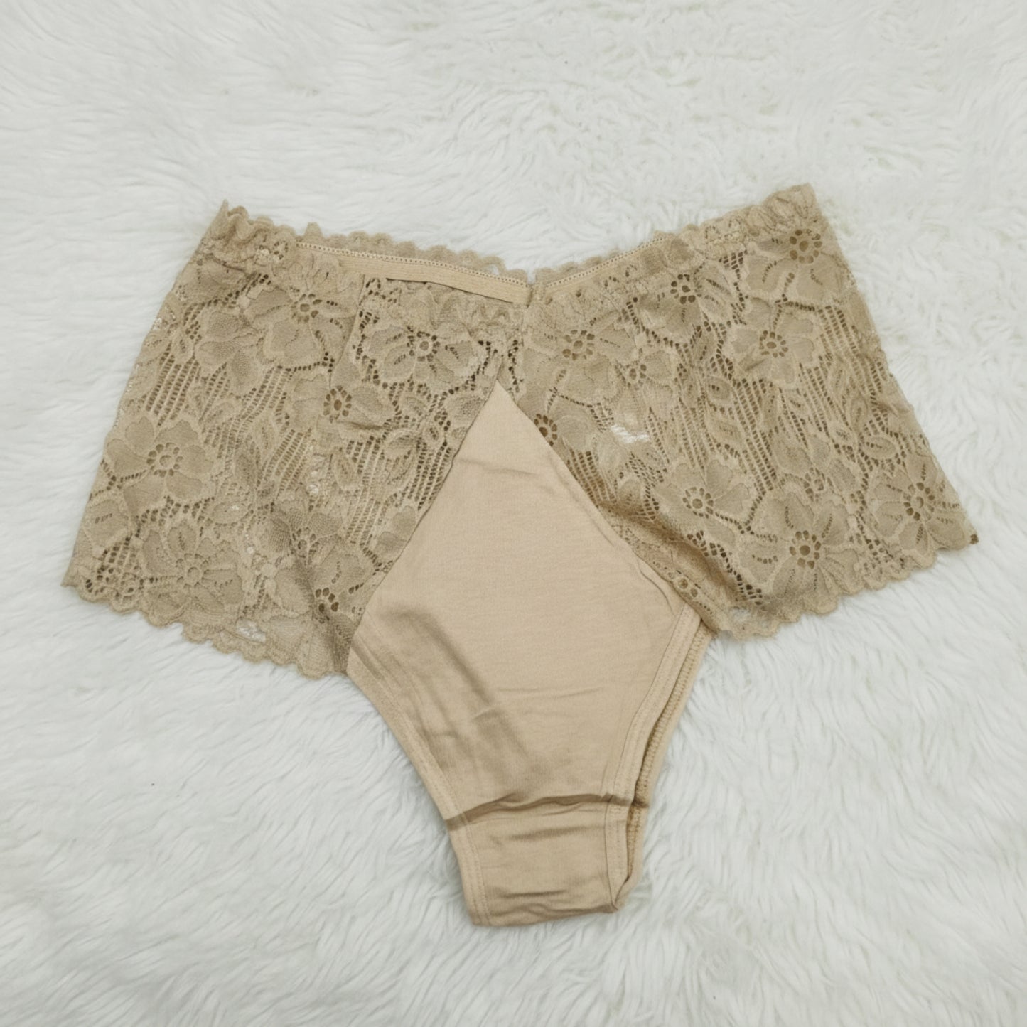 Floral Lace Mid-Rise Briefs – Soft Stretch