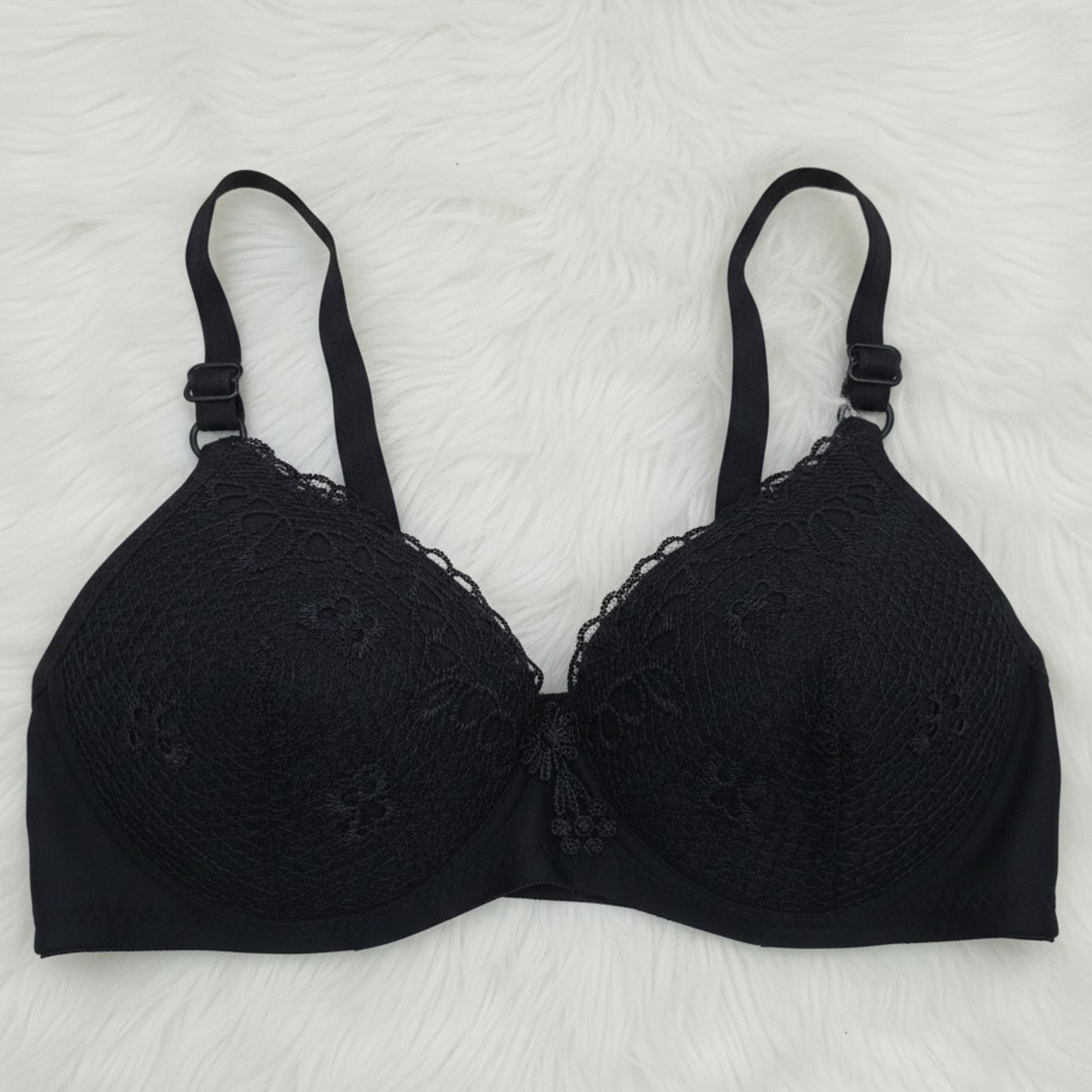 Lace Padded Bra with Adjustable Thin Straps