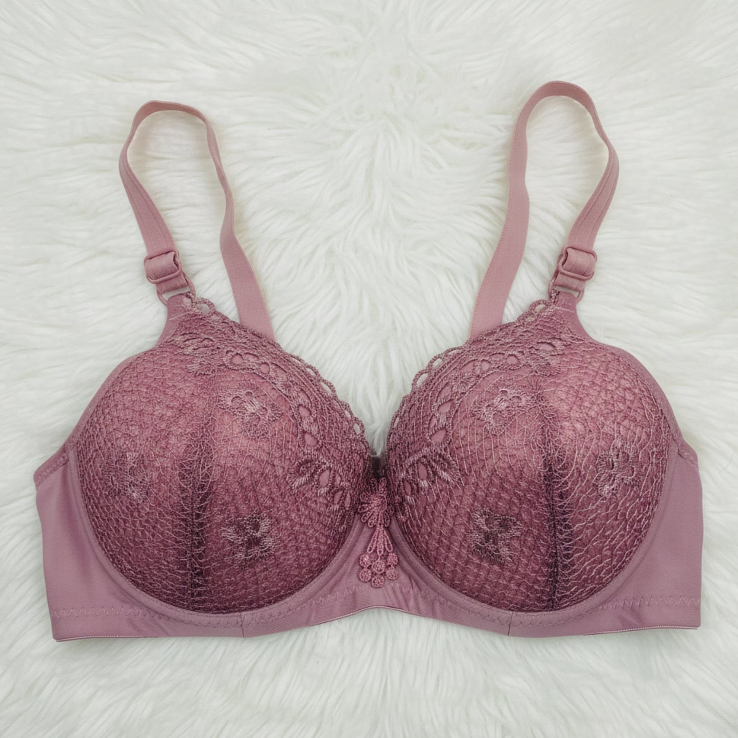 Lace Padded Bra with Adjustable Thin Straps
