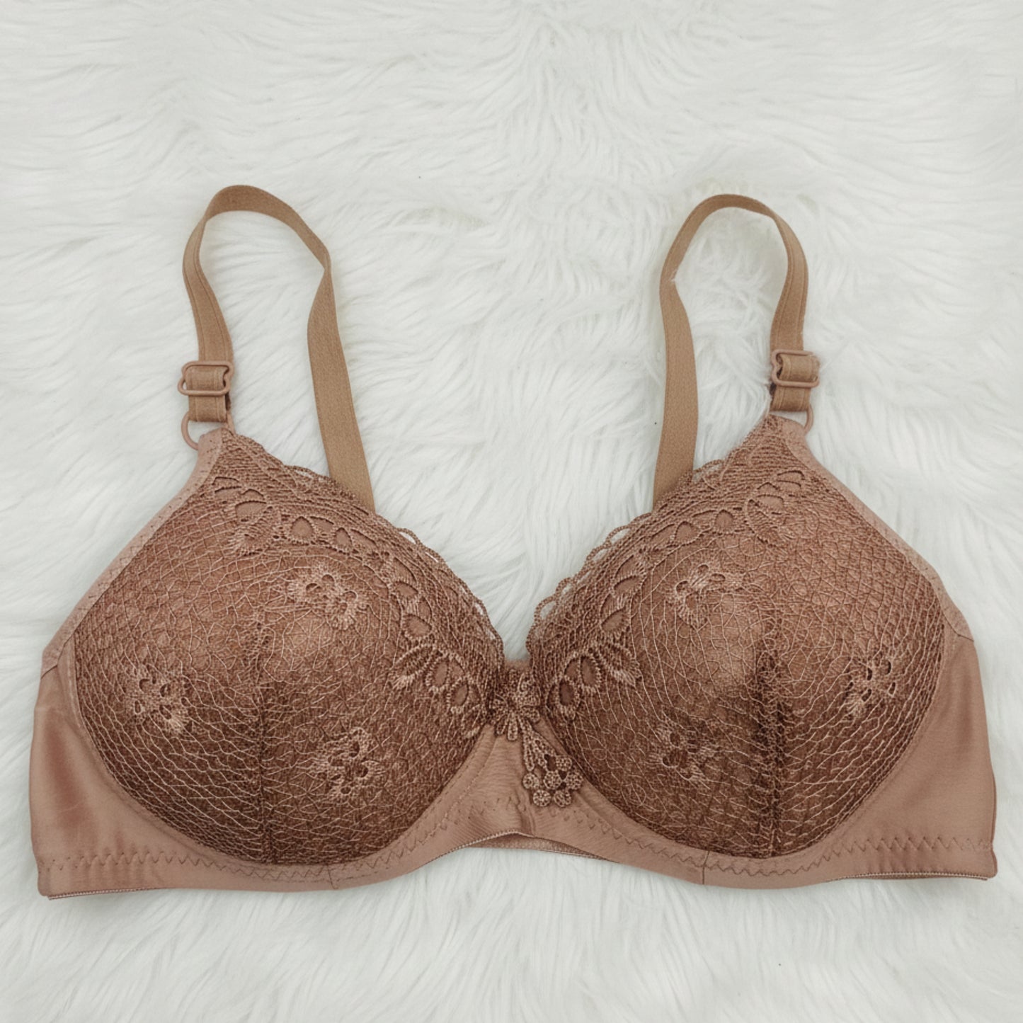 Lace Padded Bra with Adjustable Thin Straps