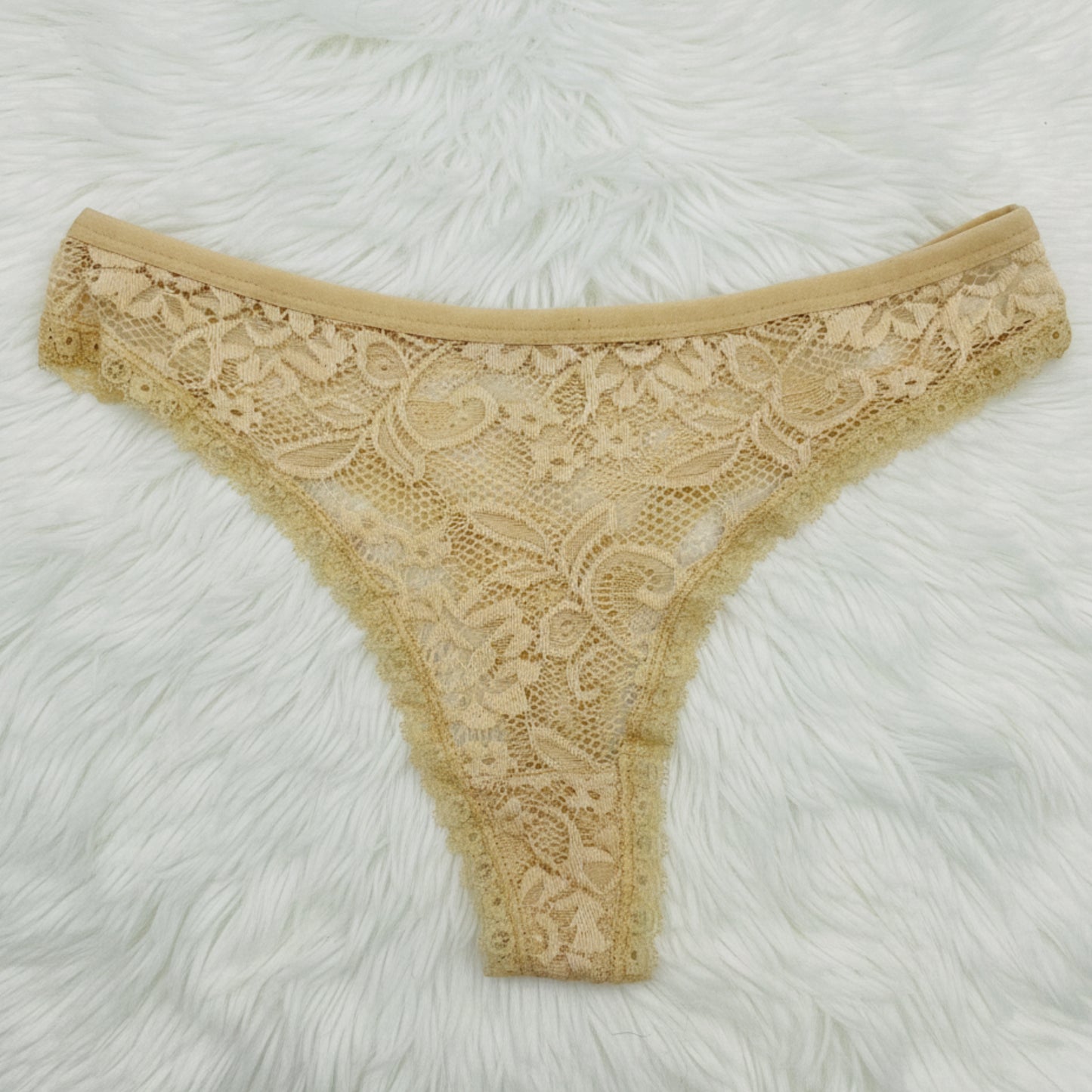 Soft Lace Mesh Thong