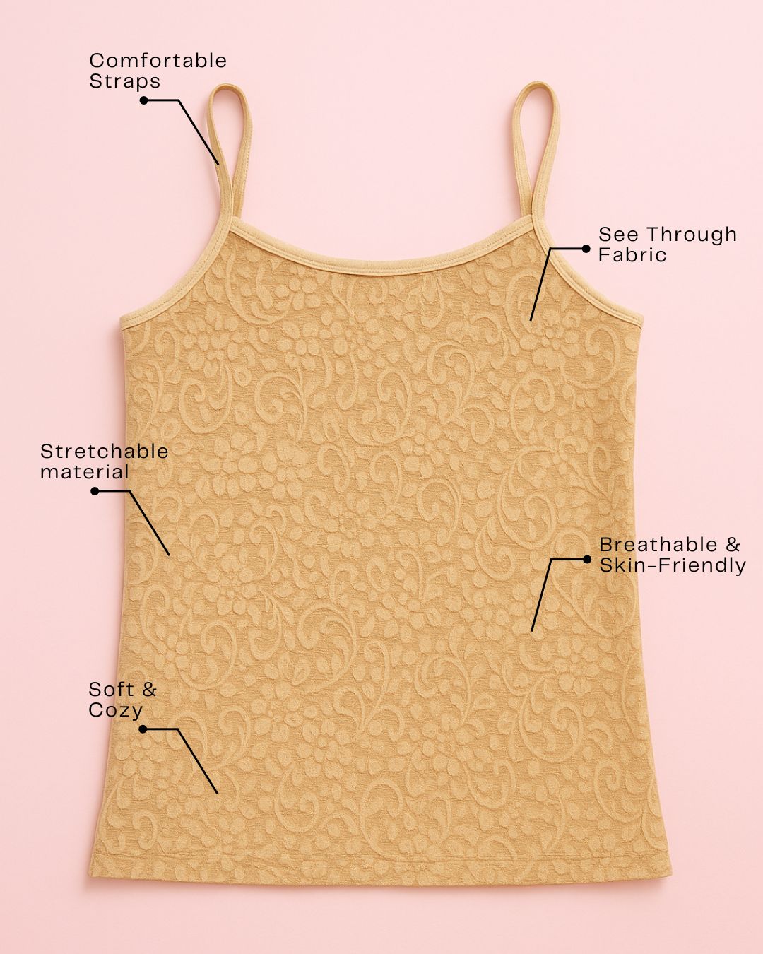 See-through Lace Camisole