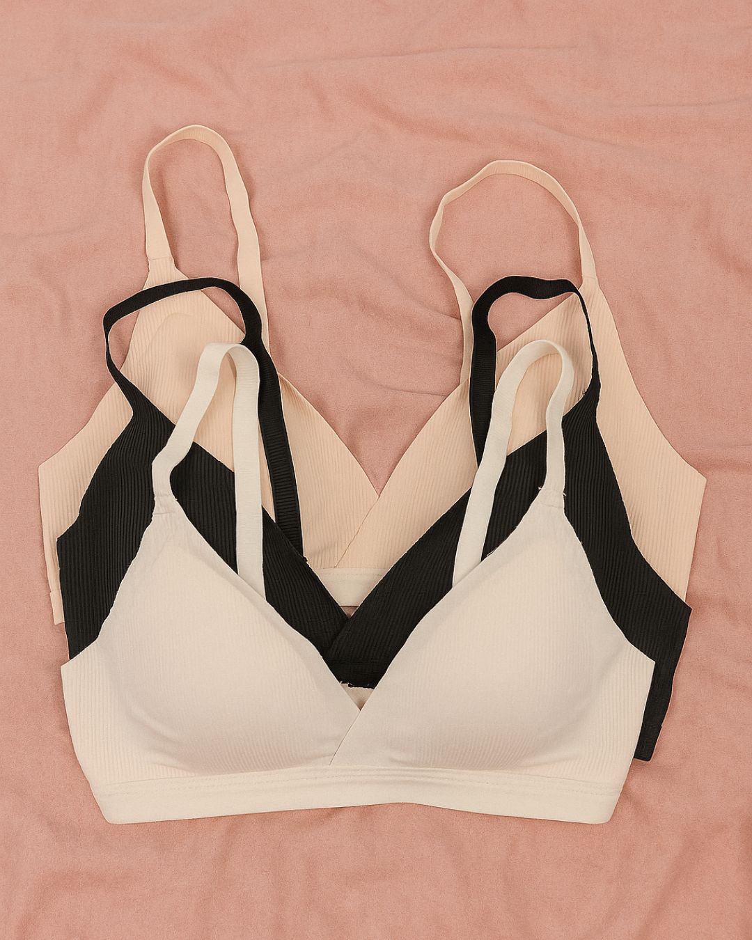 Soft Removable Pads Wireless Bra