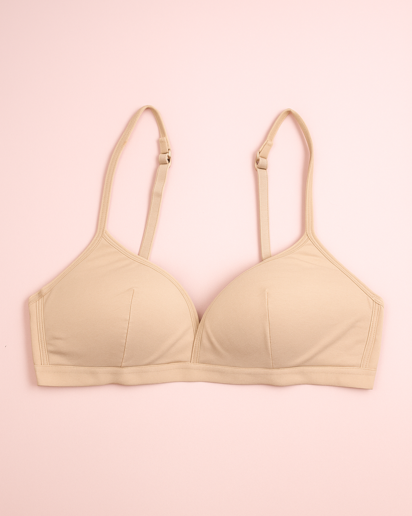 Lightly Padded Cotton Bra