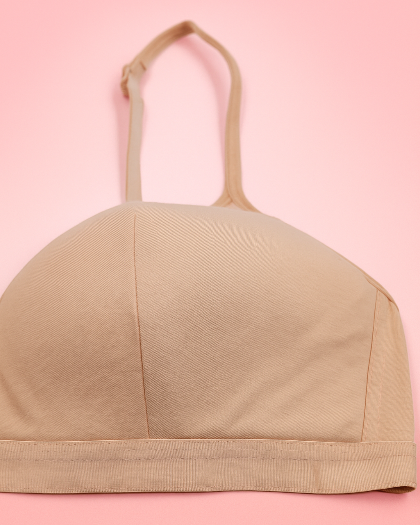 Lightly Padded Cotton Bra