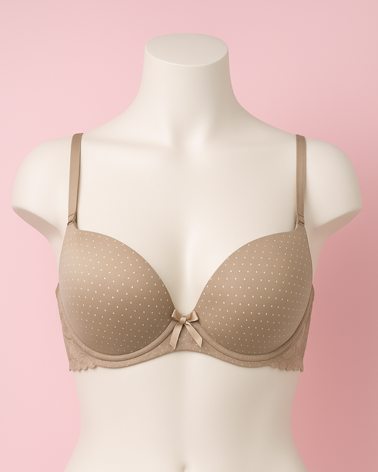 Polka Dot Padded Bra