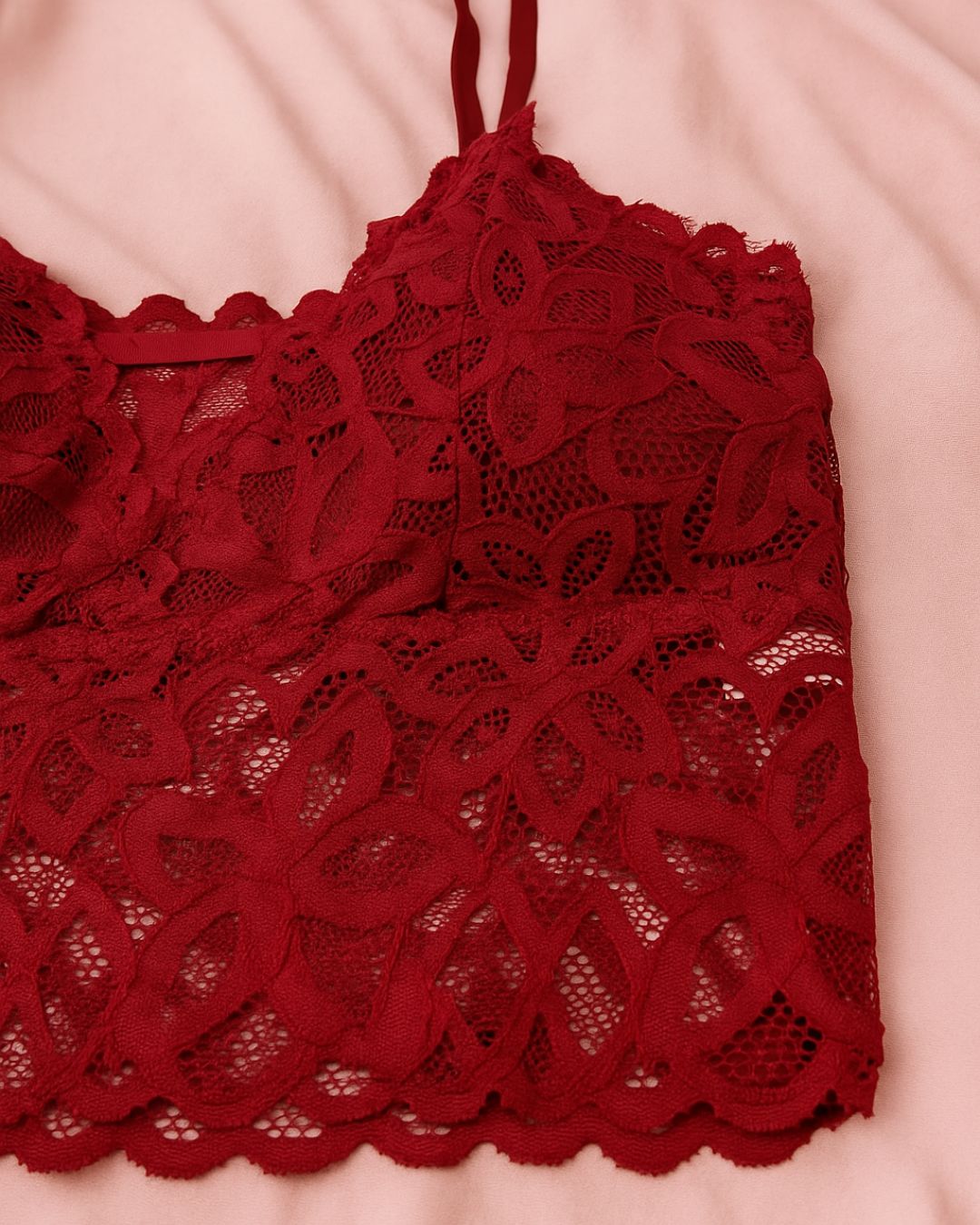 Lightly Padded Lace Bralette