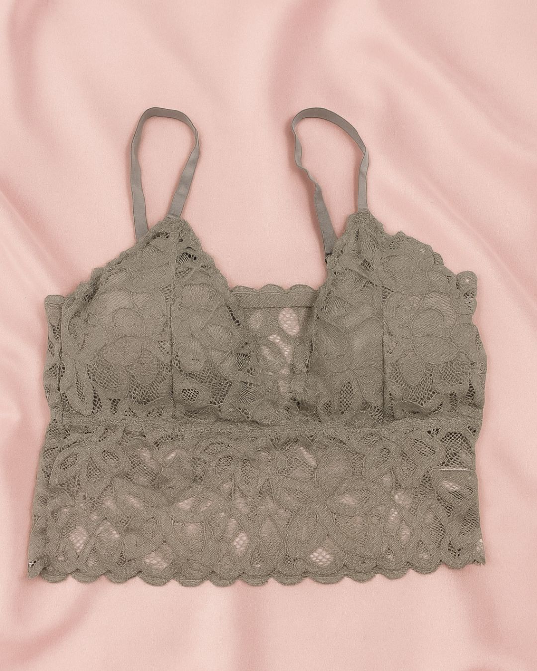 Lightly Padded Lace Bralette