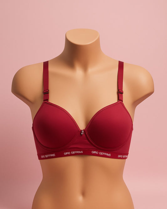 Thin-Strap Padded Bra
