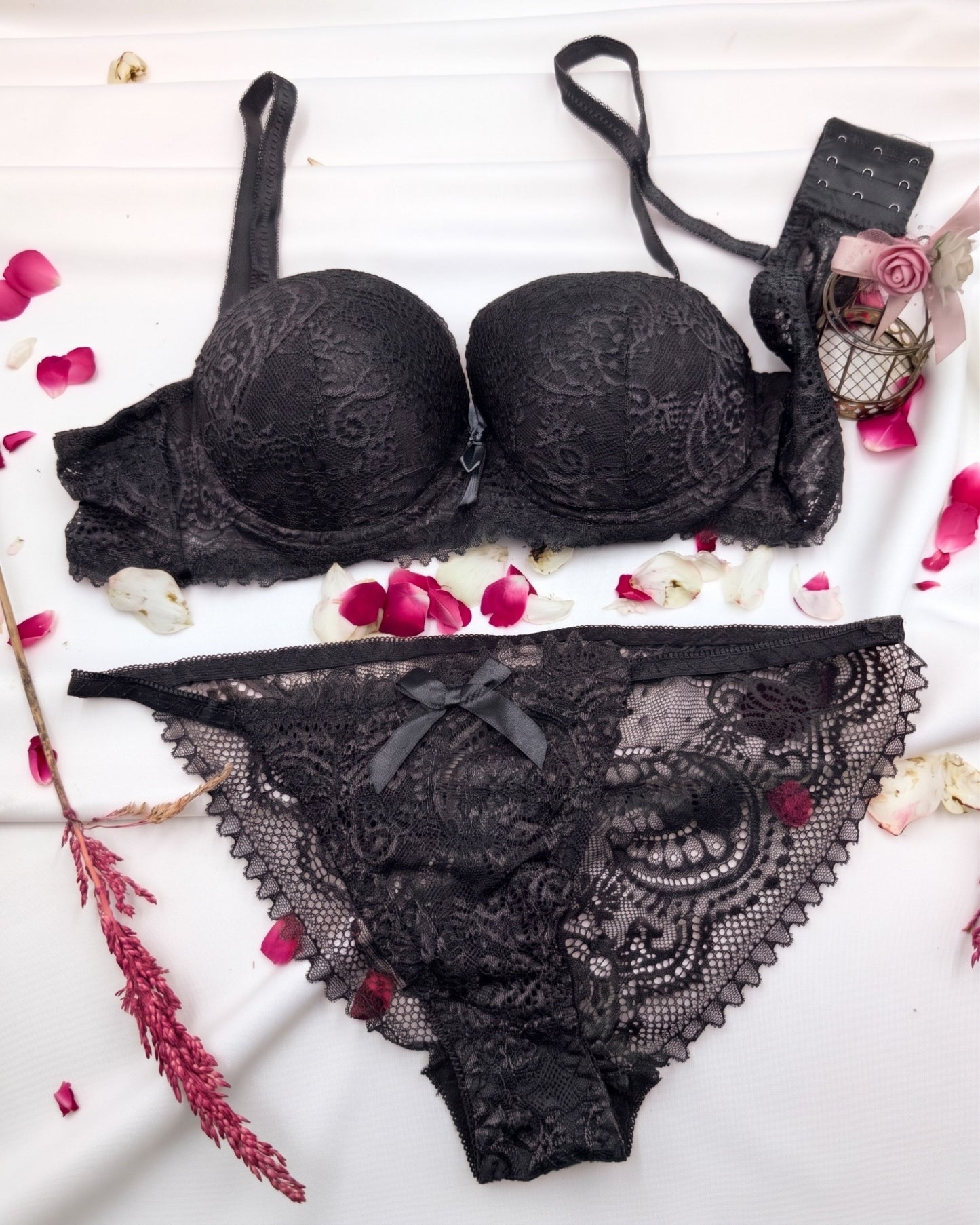 Lace Sheer Lingerie Set