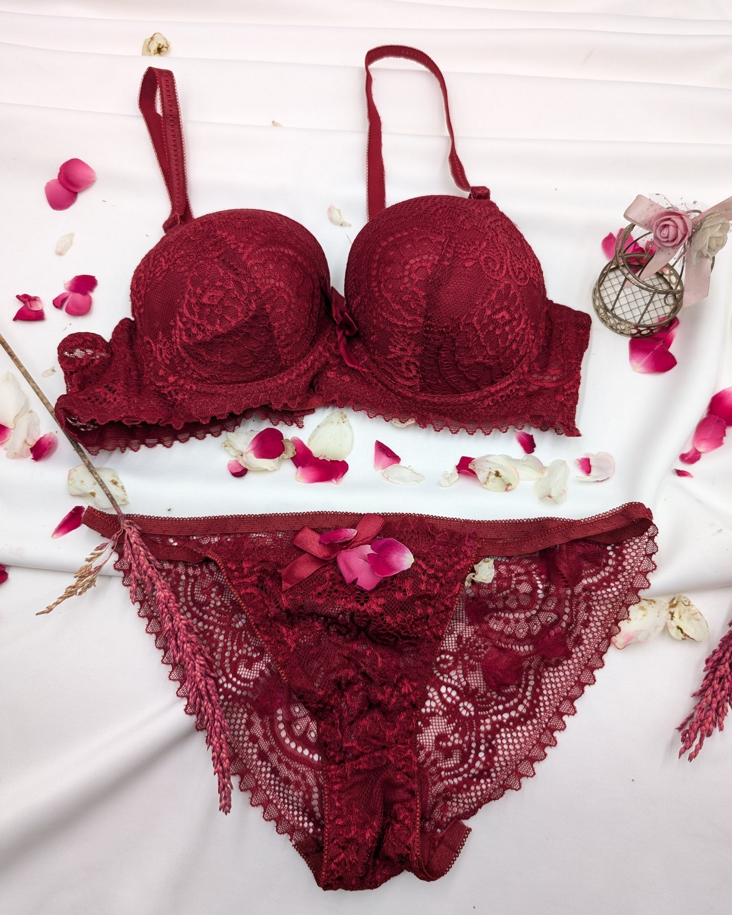 Lace Sheer Lingerie Set